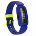 Fitbit Ace 3 siliconen bandje (blauw/geel)
