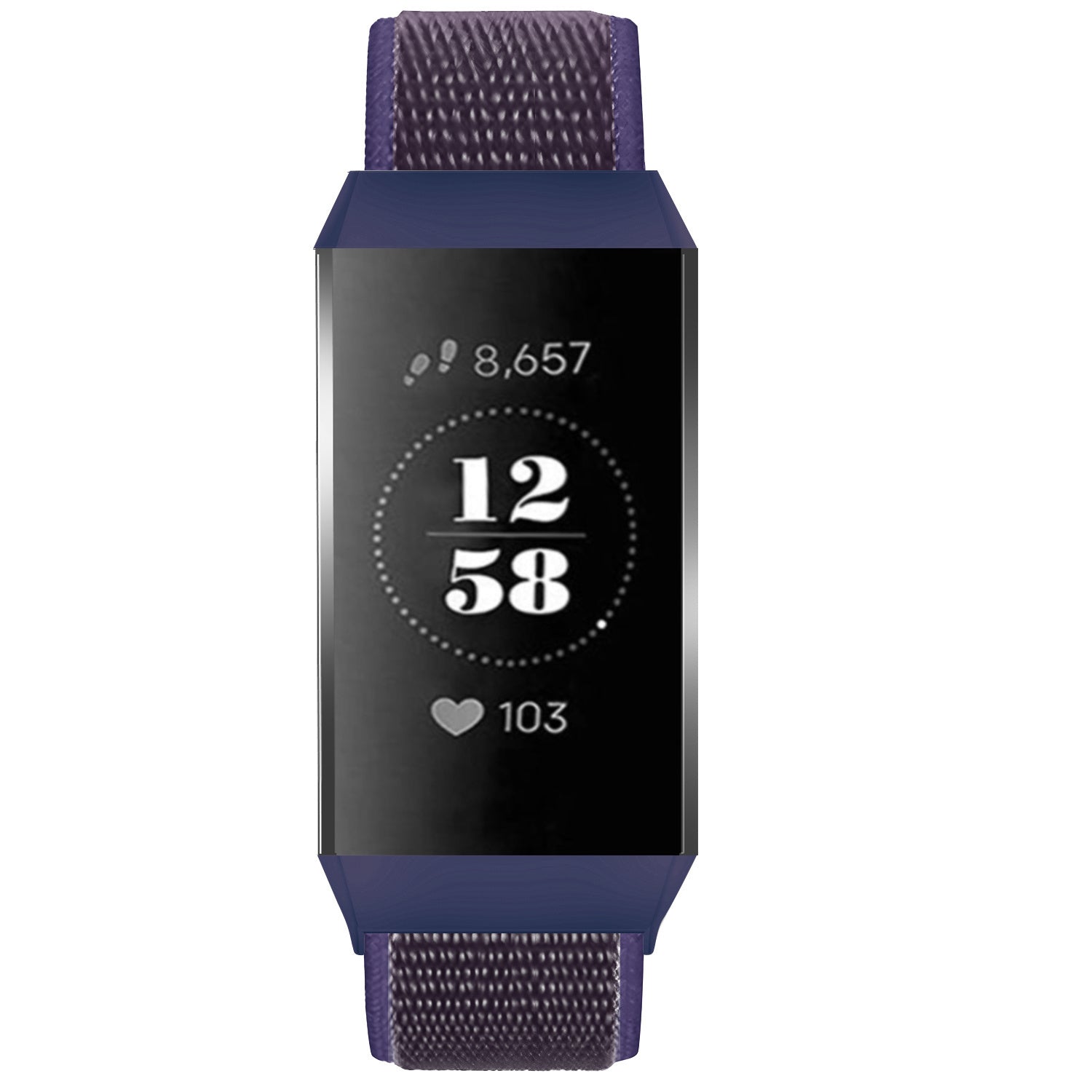 Fitbit Charge Fitbit 412 Fitbit Charge Nylon Strap (Dark Blue) - Main Image