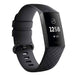 Fitbit Charge 3 silicone band (zwart) 