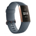 Fitbit Charge 4 Silicone Strap (Grey Blue)