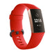 Fitbit Charge 4 silicone band (rood)