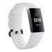Fitbit Charge 3 Silicone Strap (White)