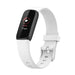 Fitbit Luxe siliconen bandje (wit)