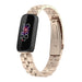 Fitbit Luxe stalen band (champagne goud)