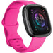 Fitbit Sense 2 siliconen bandje (knalroze)
