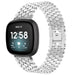 Fitbit Sense Steel Strap Hexagons (Silver)