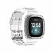 Fitbit Versa 3 crystal bandje met frame (transparant)