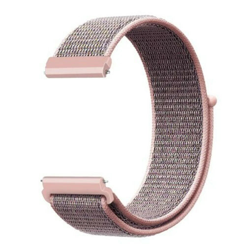 Fitbit Versa (2) nylon band (roze)