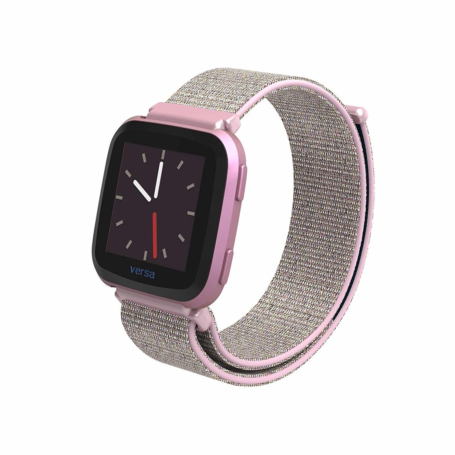Fitbit Versa/Versa 2 Nylon Strap (Pink)