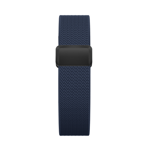 Bandz Fitbit Air biceps nylon band met D-buckle (donkerblauw)