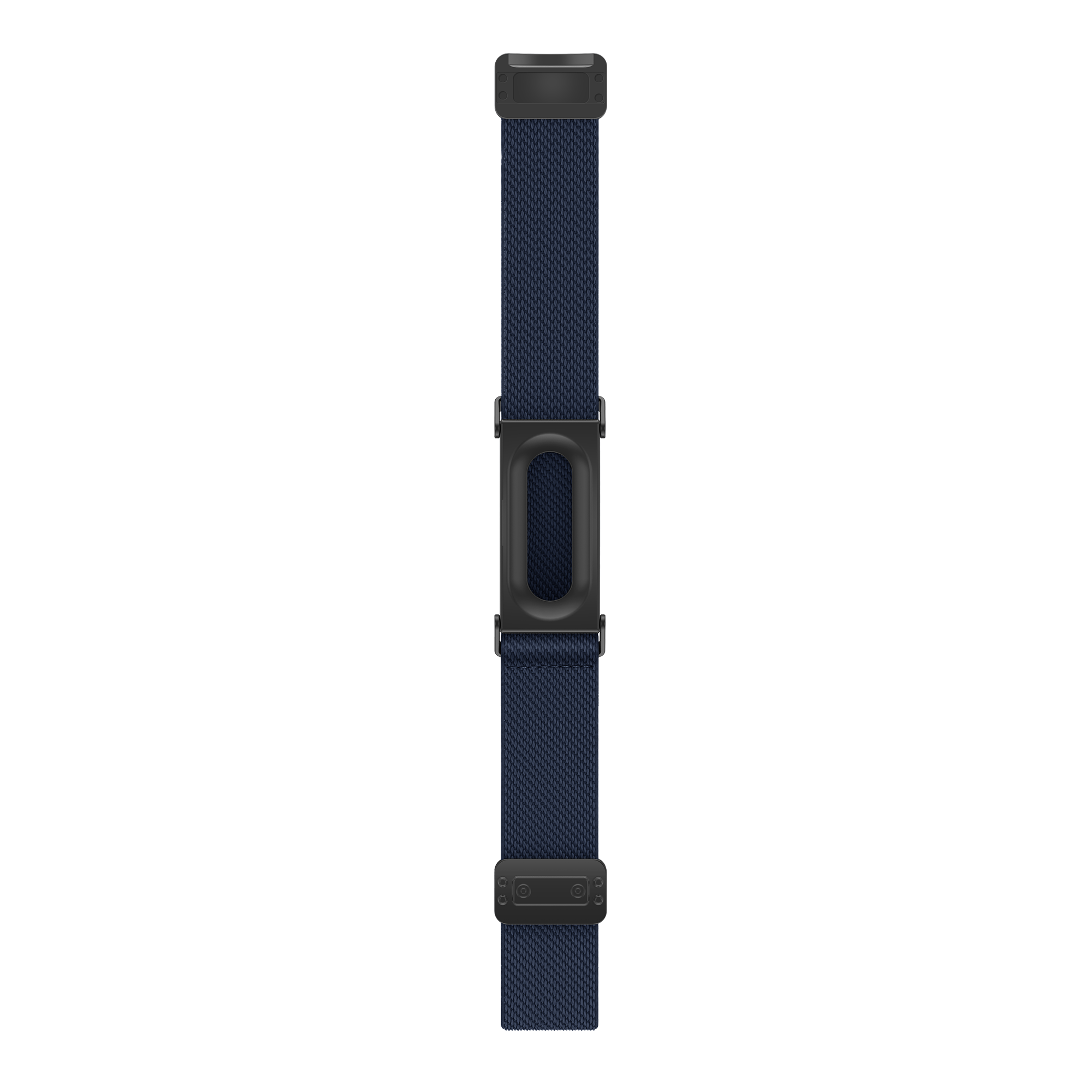 Bandz Fitbit Air biceps nylon band met D-buckle (donkerblauw)