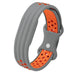 Fitbit Air sport bandje (donkergrijs/oranje)
