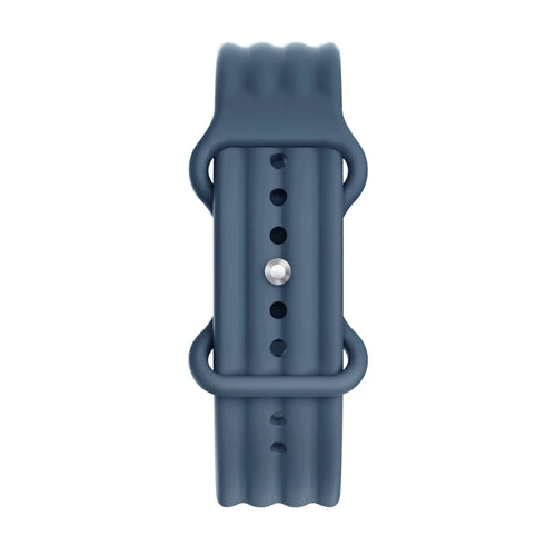 Bandz Fitbit Air Silicone Strap 'Classic' (Grey-Blue)