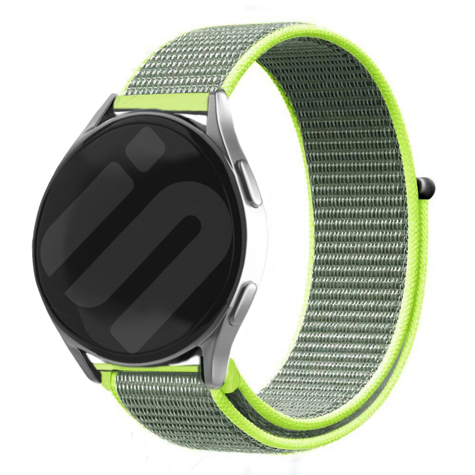 Amazfit Bip 3 (Pro) nylon bandje (fluoriserend)
