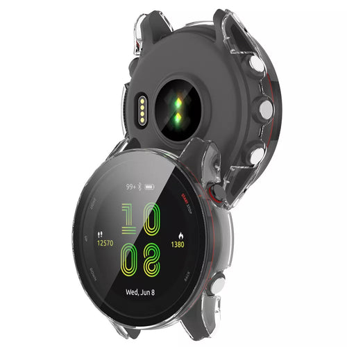 Garmin Forerunner 255 hard case met glas (transparant)