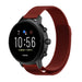 Fossil Gen 5 Milanese band (rood)