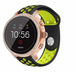 Fossil Gen 5e - 42mm sport band - zwart/geel