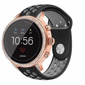 fossil-gen-5e-42mm-silicone-zwart-grijs