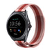 Fossil Gen 5e 44mm Milanese band (rood/roze)