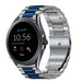 Fossil Gen 5e 44mm Steel Strap (Silver/Blue)