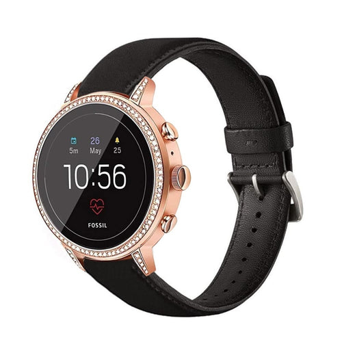 Huawei Watch GT 5 Pro - 42mm leren band (zwart)