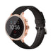 Fossil Gen 5e - 42mm leren band (zwart)