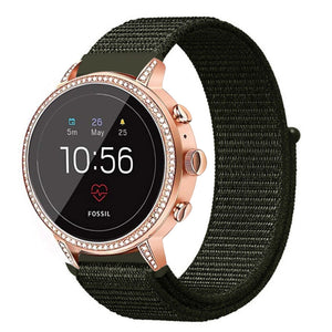 fossil-gen-5e-nylon-bandje-donkergroen