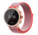 Fossil Gen 5e - 42mm nylon band (roze/rood)