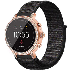 fossil-gen-5e-nylon-bandje-zwart