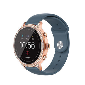 fossil-gen-5e-sport-bandje-grijsblauw