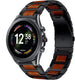 Fossil Gen 6 44mm houten/stalen band (zwart)