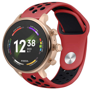 fossil-gen6-42mm-silicone-rood-zwart