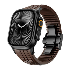 Apple Watch premium silicone band (bruin)