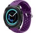 Samsung Gear Sport siliconen bandje met gaatjes (paars)