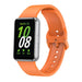 Samsung Galaxy Fit 3 siliconen bandje (oranje)