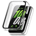 Samsung Galaxy Fit 3 PC hard case met glas (transparant)
