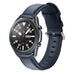 Samsung Galaxy Watch 3 45mm leren bandje (donkerblauw)
