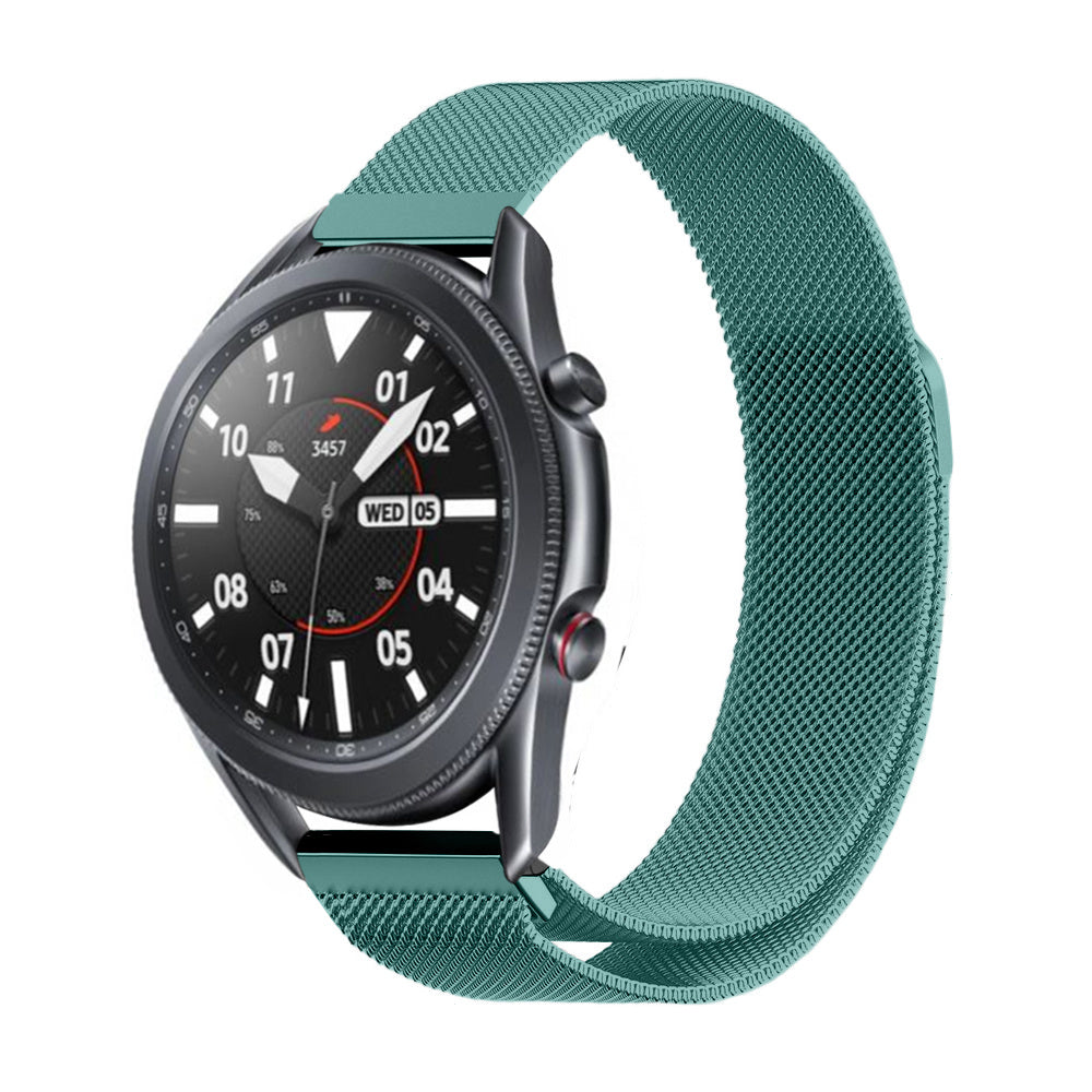 Samsung Galaxy Watch 3 Milanese band 45mm (groen)