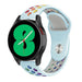 Samsung Galaxy Watch 4 40mm Sport Strap (Light Blue/Rainbow)