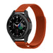 Samsung Galaxy Watch 4 Classic 42mm Milanese band (oranje)