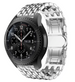 Samsung Galaxy Watch 46mm stalen draak bandje (zilver)