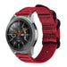 Samsung Galaxy Watch 46mm nylon gesp band (rood)