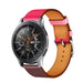 Samsung Galaxy Watch 46mm Leather Strap (Bright Pink/Auburn)