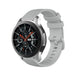 Samsung Galaxy Watch 46mm luxe siliconen bandje (grijs)