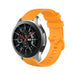 Samsung Galaxy Watch 46mm Premium Silicone Strap (Orange)