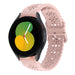 Samsung Galaxy Watch 5 40mm siliconen bandje met patroon (roze)