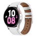 Samsung Galaxy Watch 5 - 44mm leren bandje (wit)