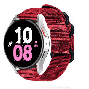 galaxy-watch-5-nylon-schnallenarmband-rot