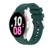 Samsung Galaxy Watch 5 44mm Silicone Strap Perfect Fit (Green)