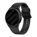 Samsung Galaxy Watch 6 44mm 'One push' siliconen band (zwart)